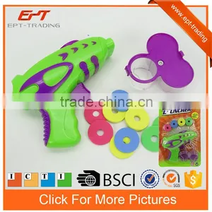 Crystal Water Bullet Airsof Toys Flying Disc Gun Toy for Kids thumbnail-1