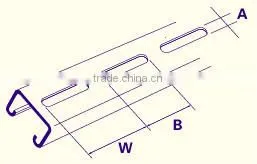 2015 Latest Flexible CE CUL UL Certificated Hdg Slotted Strut Channel thumbnail-5