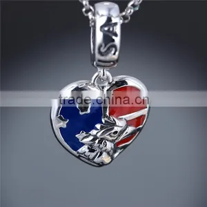 US National Bird Bald Eagle Sterling Silver Bird Pendant thumbnail-4