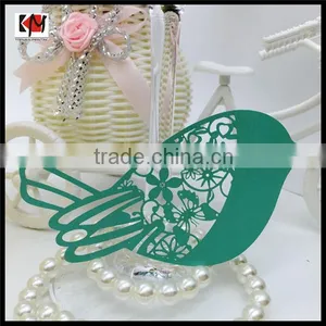 Bird Laser Cut Art Paper Party Table Decoration Place Card Wholesale thumbnail-2