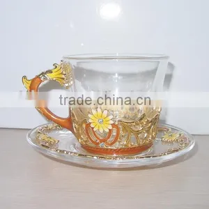 Glass Cup/cup and Saucer/glassware thumbnail-1