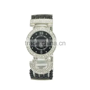 Fashion Design Colorful Bead Band Europe Style Wide Band Bracelt Watches Factory Watch Ladies Casual thumbnail-6