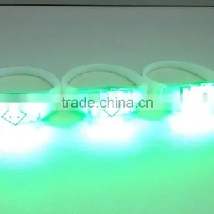 Factory Silicone LED Bracelets , Led Light Bracelets Led Flashing Bracelet , Led Light Wristbands Sound Activated Led Bracelet thumbnail-2