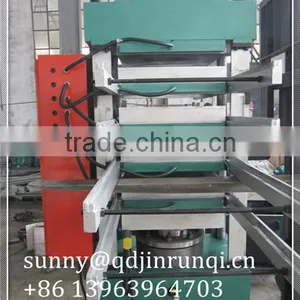 50 Ton 550*550 Rubber Paver Tile Making Machine/ Rubber Flooring Tile Vulcanizer thumbnail-3