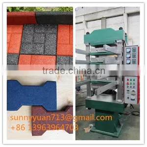 Rubber Floor Tiles Making Machine / Rubber Floor Tiles Vulcanizing Press/rubber Vulcanizer thumbnail-1