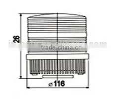 Flashing LED Beacon Strobe Warning Light, 9-30V Truck Led Warning Beacon Lights for Trucks LH-S07 thumbnail-2