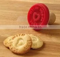 Silicone Cookie Stamp "made With Love" Valentines Day Gift thumbnail-1