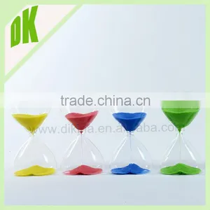 Mini Hourglass Sandglass Sand Clock Timer 5 Minutes / Wholesale Custom Glitter Sand Timer thumbnail-3
