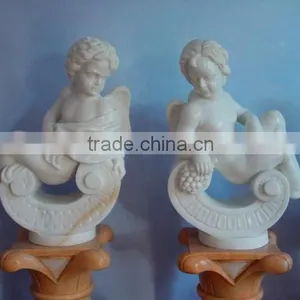 Indoor Marble Memorial Angel Statues thumbnail-1