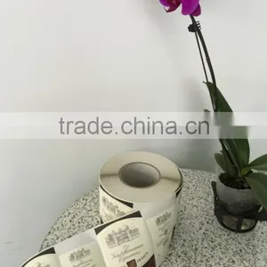 Guangzhou Manufacture Good Price Printing Wine Labels Self- Adhesive Stickers in Roll thumbnail-1