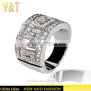 Jingli Jewelry Silver Plated Mens Wedding Ring (YJ-874) thumbnail-1