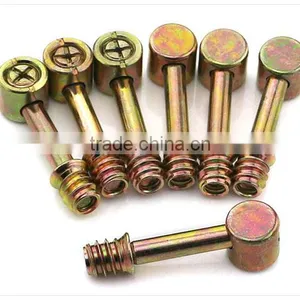 Four in One Connecting Fittings, Furniture Nuts and Bolts, Hammer Connecting Fittings thumbnail-4