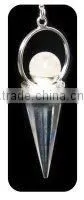 Himalayan Crystal Pendulum With a Rose Quartz thumbnail-1