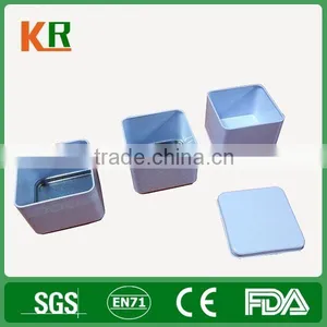 Customized Recycling Metal Tinplate Tissue Box thumbnail-6