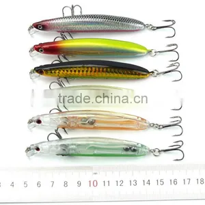 9cm/9.8g Bionic Bait Fishing Lure Minnow Tackle Fishing Bait Hooks Kit thumbnail-2