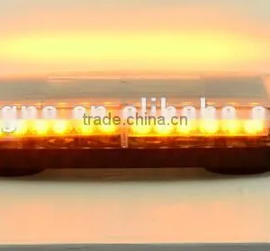 LED Car Auto Emergency Warning Strobe Light Mini Bar With Megnatic Base thumbnail-1