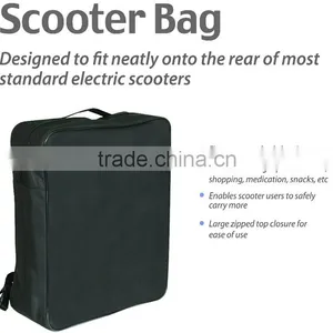 Topmedi1xLarge Storage Waterproof 22L Adjustable Strap Buckles Scooter&Wheelchair Bag Wheelchair Accessories for Elderly thumbnail-2