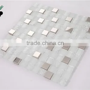 SMS15 Structural Building Materials Mosaic Tactile Tile Goldline Glass Mosaic thumbnail-3