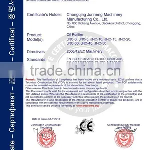 Mini-refinery for Diesel Oil JNC China Waste Engine Oil Distillation thumbnail-2