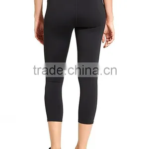 OEM Custom Made Dry Fi Brazilian Yoga Pants Fitness Capris thumbnail-2
