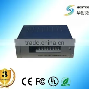 4-CH Channel Video Fiber Optic Media Converter Transceiver Extender for CCTV Camera thumbnail-2