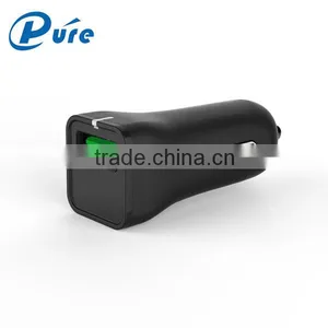 Portable Fashionable and Lightness 12v Car Battery Charger Mini Mobile Phone Car Battery Charger qc 2.0 Quick Charging Car Charg thumbnail-4