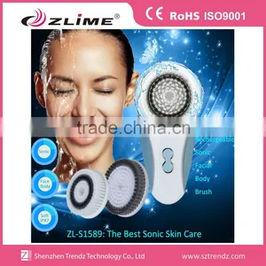 Hot Sale Waterproof Face Cleansing Brush thumbnail-1