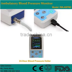 CE Approved 24- Hour Ambulatory Blood Pressure Monitor BP Monitor ABP Monitor ABPM2 thumbnail-1