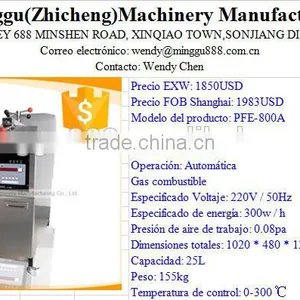 2017 Commercial Stainless Steel Electric Chicken Pressure Fryer For Sale thumbnail-4