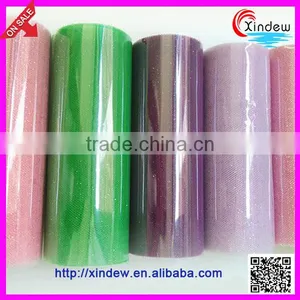 Glitter Tulle Mesh Fabric for Christmas thumbnail-2