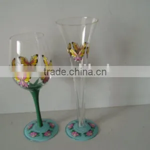 Glass Craft, Handpainting Goblet thumbnail-1