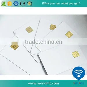 Best Price Plastic CR80 5528 PVC Contact Chips Smart Cards thumbnail-1