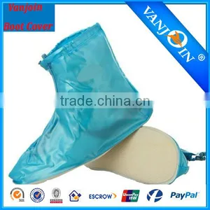Reusable Waterproof Guard Slip-resistant Women Girls Shoe Covers thumbnail-4