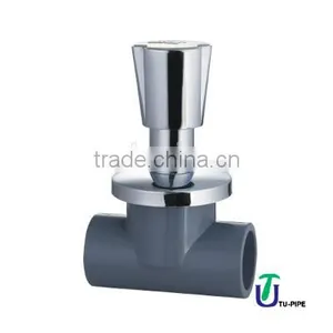CPVC Stop Valve Type ASTM SCH 80/SCH 80 Stop Valve thumbnail-1