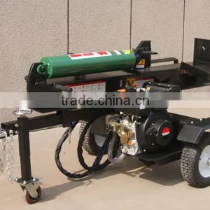Diesel Log Splitter With Electrical Start Log Split Machine Made in China thumbnail-1