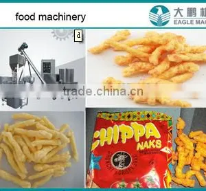 New Condition and CE Certificate Fry Snack Food /cheetos/ Kurkure Machine/whole Production Line thumbnail-1