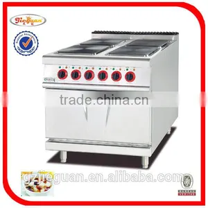 Stainless Steel Electric Range With 4-Burner and Oven for Restaurant Use(EH-887B) thumbnail-2