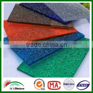 Polycarbonate Embossed Sheet for Decoration Board.Plastic Wall Panel Diamonad Sheet.Bathroom Board Polycarbonate Diamonad Sheet. thumbnail-2