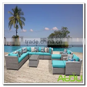 Audu Wicker Rattan Garden Artificial Outdoor Furniture thumbnail-1