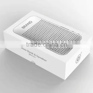 Mini Rechargeable Bluetooth Speaker With Power Bank Portable Multifunction 5000mAh Power Bank Super Thin Bluetooth Speaker thumbnail-6