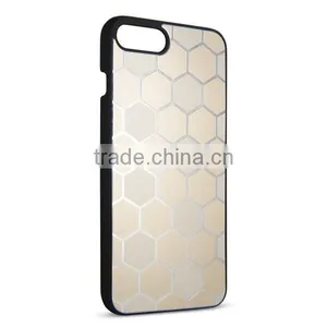 PC Hard Phone Hull Spray Rubber Oil Back Cover Aluminum Phone Case for IPhone 7/7 Plus thumbnail-2