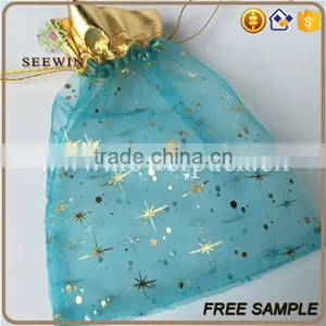 2017 Hot Sale Gilding Organza Flower Bag for Cut Flowers thumbnail-2
