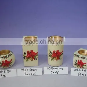 Terra Cotta Candle Holder thumbnail-1