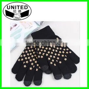 Smartphone Knit Wool Phone Glove Winter Gloves for Screen Devices thumbnail-1
