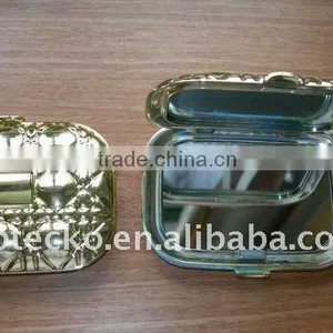 Metal Pocket Square Mirror Foldabele Cosmetic Mirror thumbnail-1