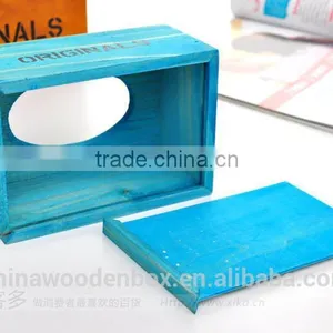 2016 Popular Refined Wood Craft Wooden Tissue Box thumbnail-4