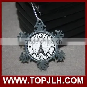 Special Holiday Decorative Snowflake Pendant for Sublimation Printing thumbnail-4