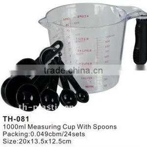 Plastic Measuring Cup With Spoons thumbnail-1