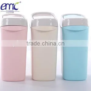 Emc Plastic Mini Trash Can, Mini Trash Can With Cover thumbnail-3