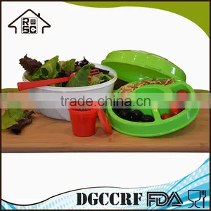 Multifunctional Lunch Box With Folk Compartments Cutlery Set thumbnail-3